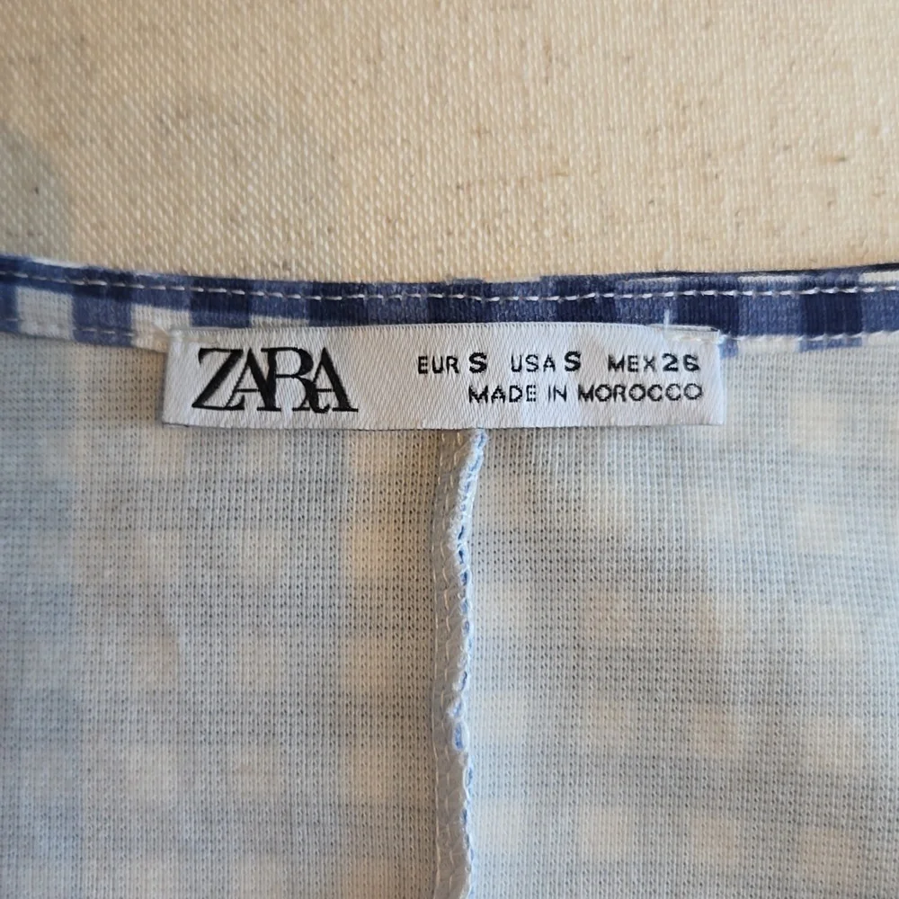 Zara Blue Checkers dress - Picture 7 of 8